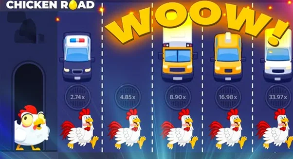 1win Chicken Road crossing game