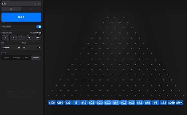 1win Plinko